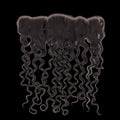 Spanish Wave 13x4 Transparent Lace Human Hair Frontal by Private Label
