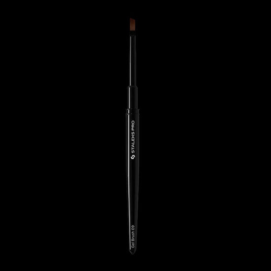 STALEKS - Angled Brush for Gel Expert Width 6mm / Length 9mm - NBE-09 by kvadrat store
