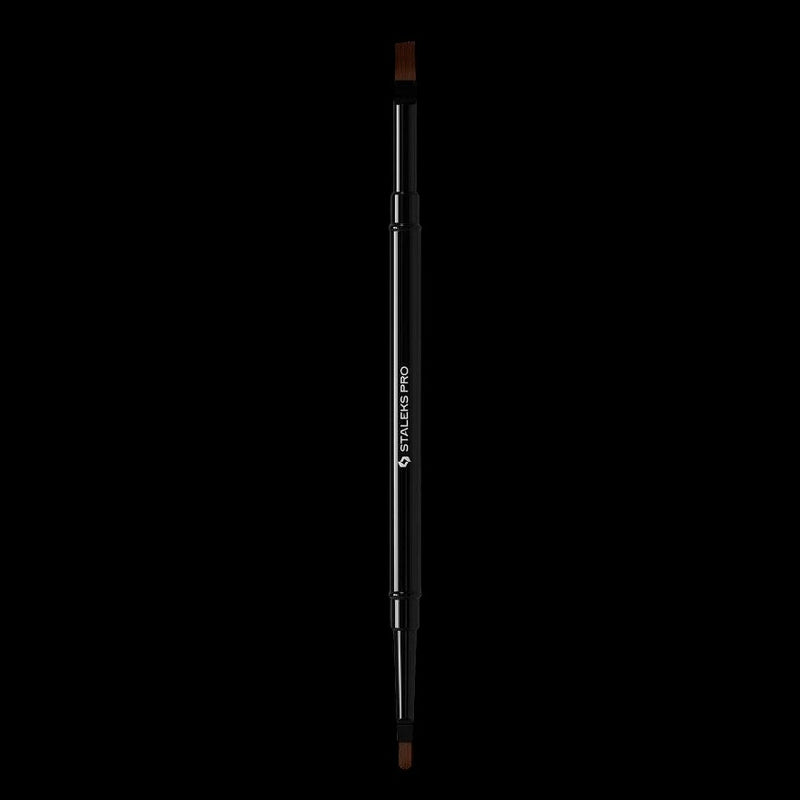 STALEKS - Double-ended Brush Expert for Gel 7mm / for Gel 10mm - NBE-04/08 by kvadrat store