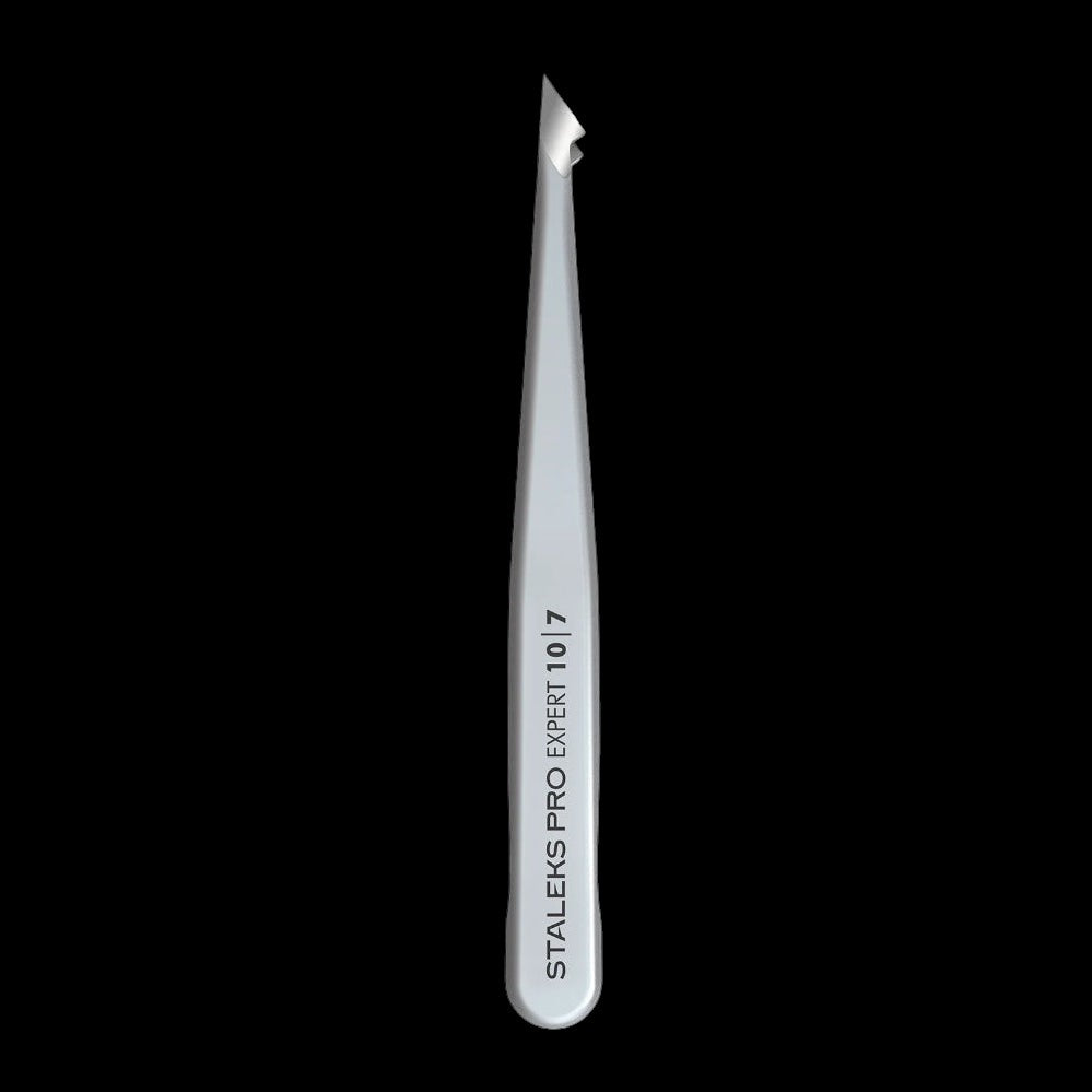 STALEKS - Eyebrow Tweezers Expert 10 Type 7 (Pointed Slant)- TE-10/7 by kvadrat store