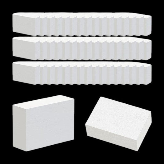 STALEKS - Grinding Buff Rectangular Mini EXPERT 51 100/180 grit, 50pcs by kvadrat store