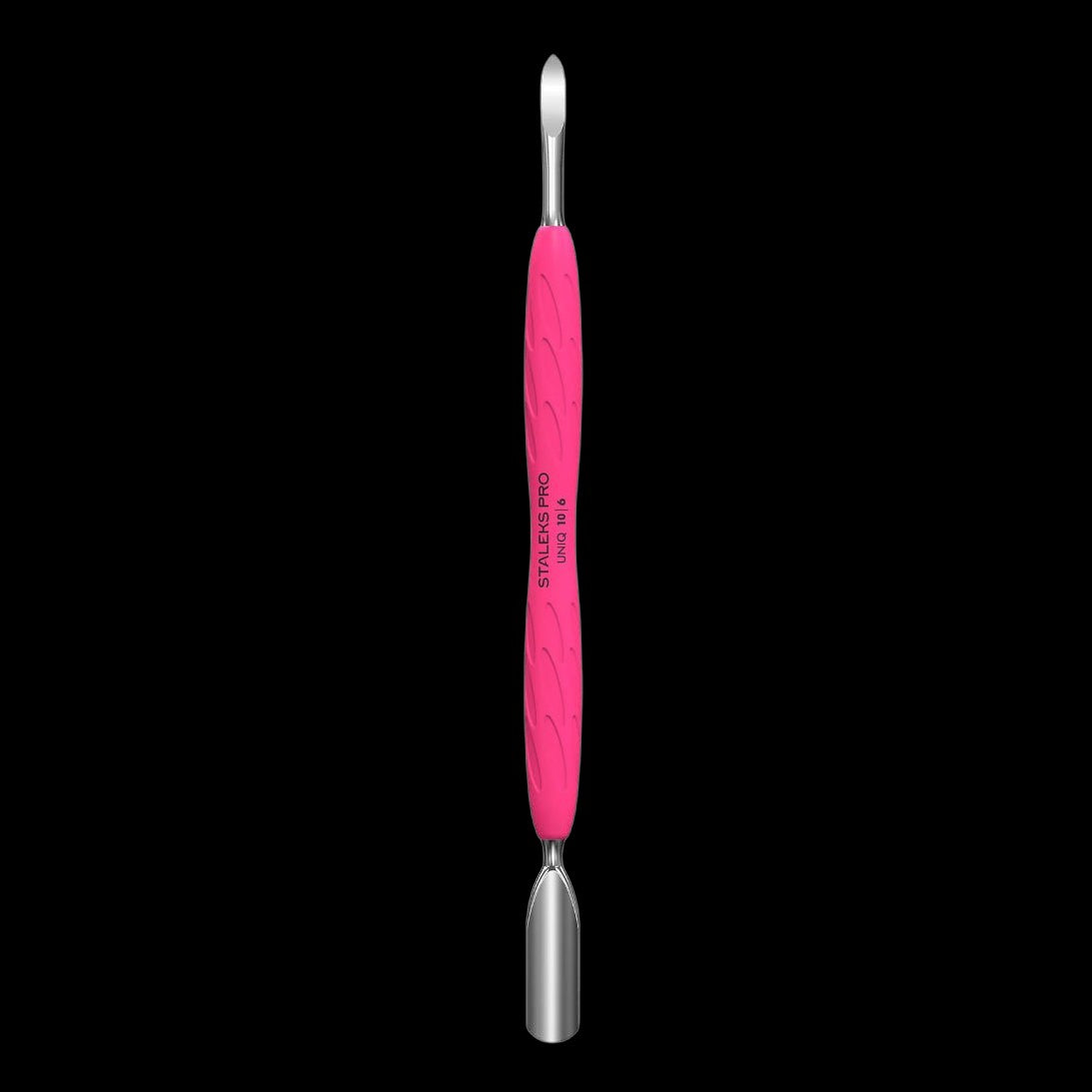 STALEKS - Manicure Pusher Gummy with Silicone Handle Uniq 10 Type 6 by kvadrat store