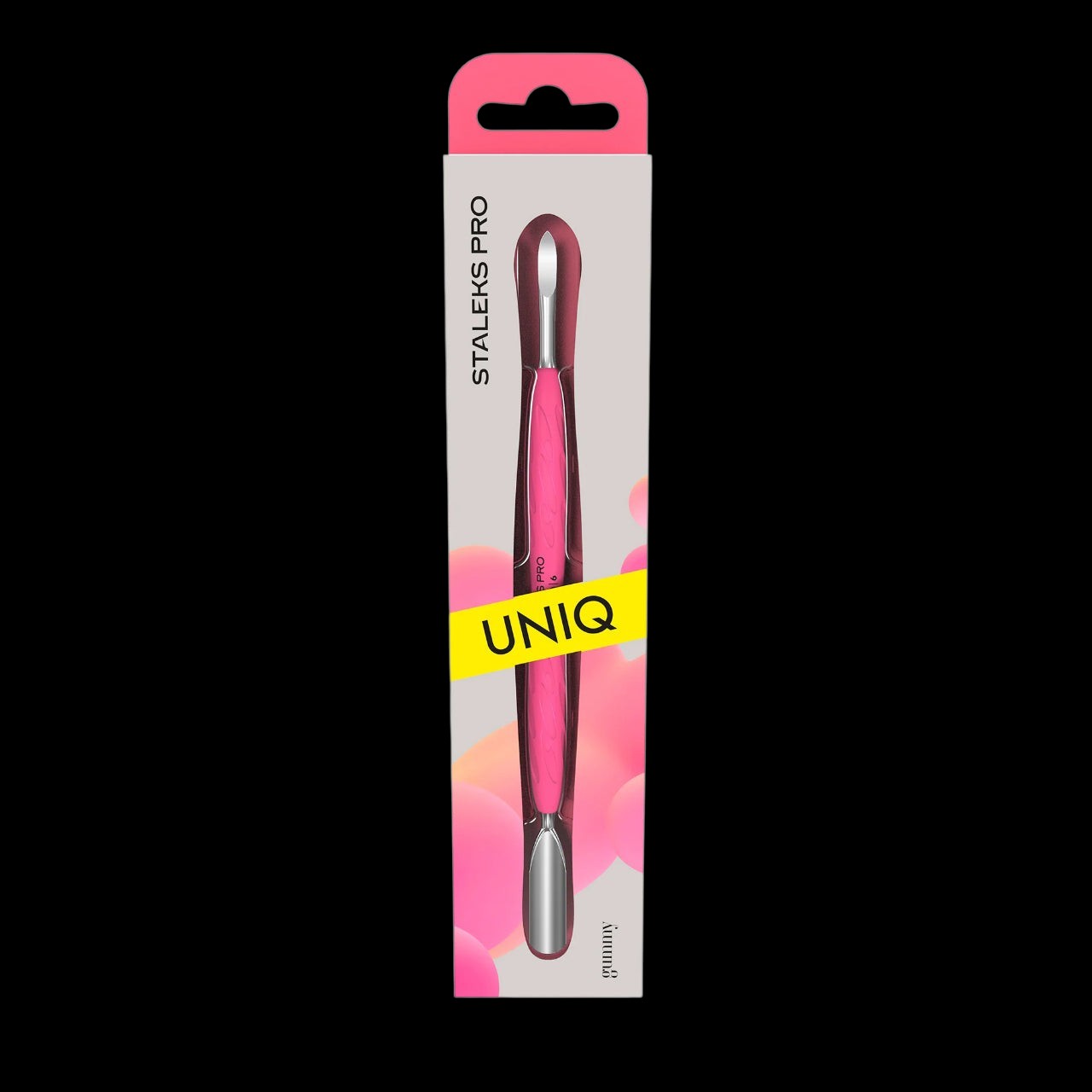 STALEKS - Manicure Pusher Gummy with Silicone Handle Uniq 10 Type 6 by kvadrat store