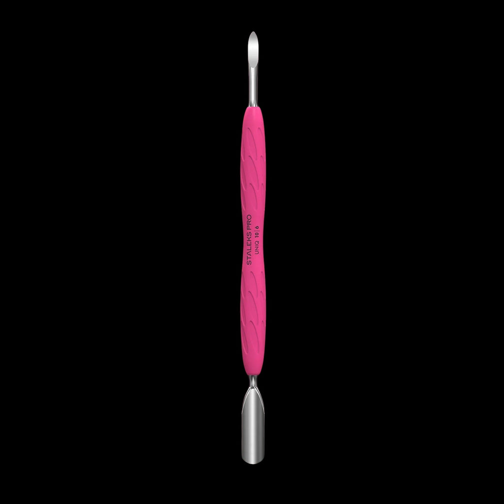 STALEKS - Manicure Pusher Gummy with Silicone Handle Uniq 10 Type 6 by kvadrat store