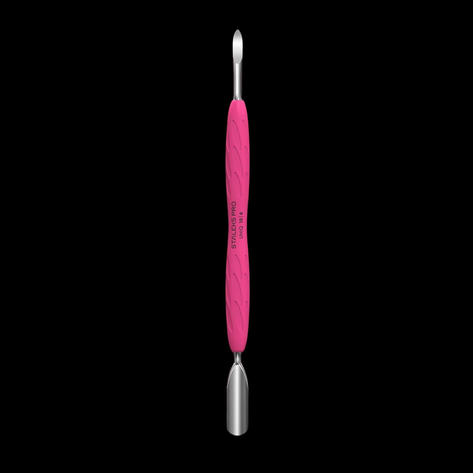 STALEKS - Manicure Pusher Gummy with Silicone Handle Uniq 10 Type 6 by kvadrat store