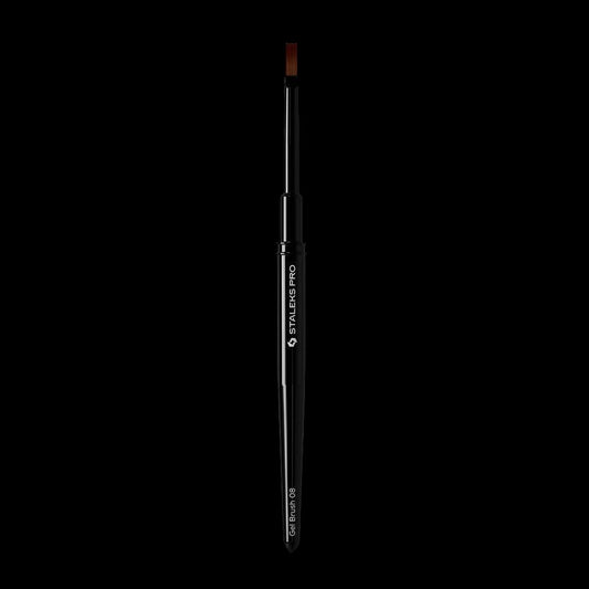 STALEKS - Straight Brush for Gel Expert Width 6mm / Length 10mm - NBE-08 by kvadrat store