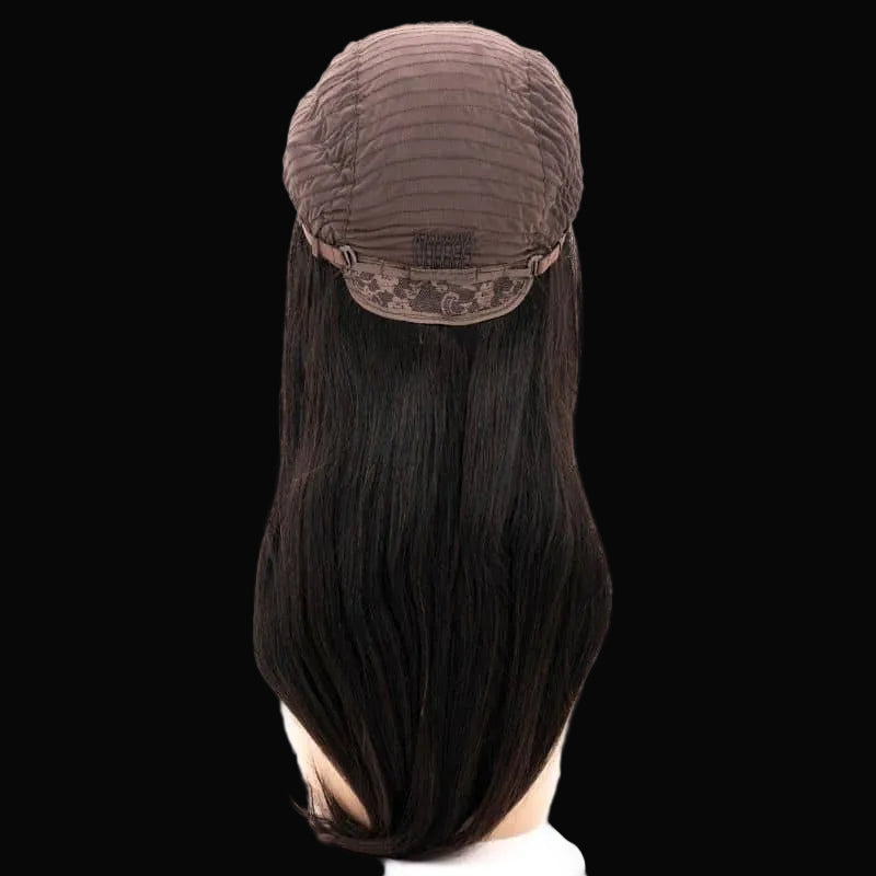 Straight 4x4 Transparent Lace 100% Human Hair Closure Wig by Private Label