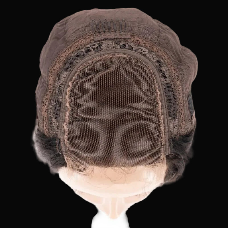 Straight 4x4 Transparent Lace 100% Human Hair Closure Wig by Private Label