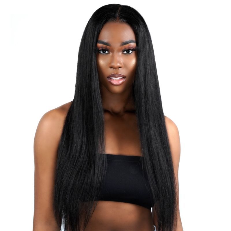 Straight 13x4 Transparent Lace Front Human Hair Wig by Private Label