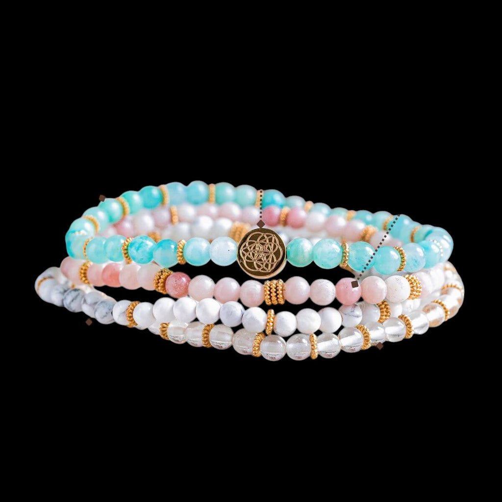 Stress Reliever Bracelet Pack of 4 by Conscious Items