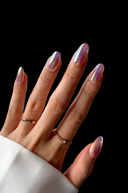 Sunlit Sugar Pop | Soft & Durable Press-On Nails - AetherLux.Shop