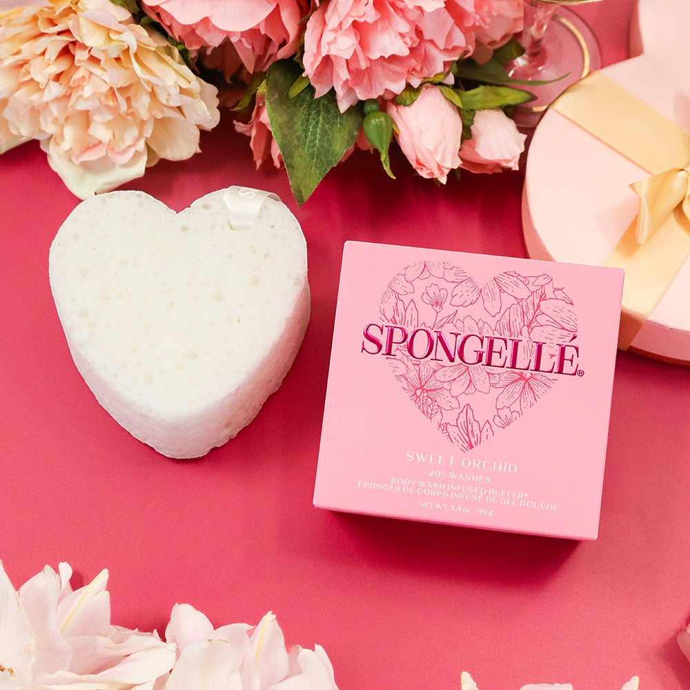 Sweet Orchid | Heart Buffer by Spongellé