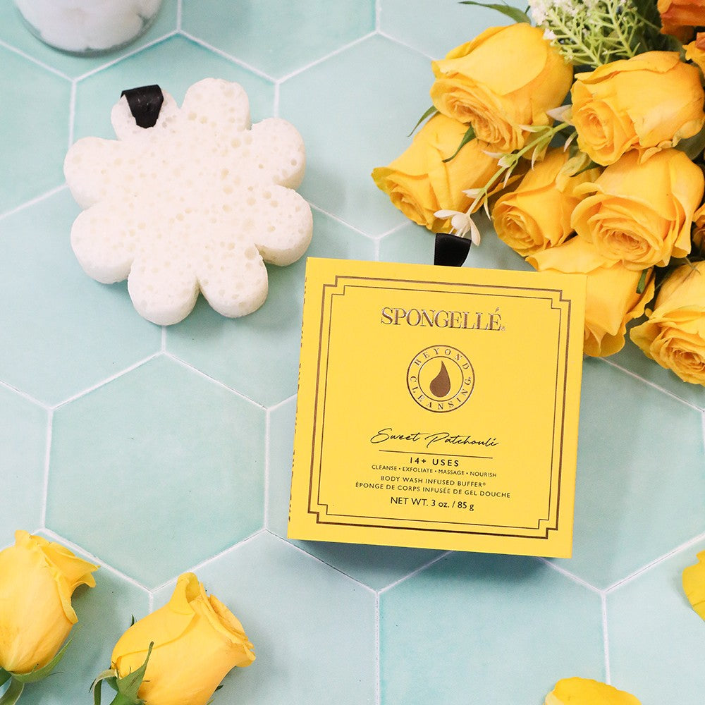 Sweet Patchouli | Boxed Flower by Spongellé