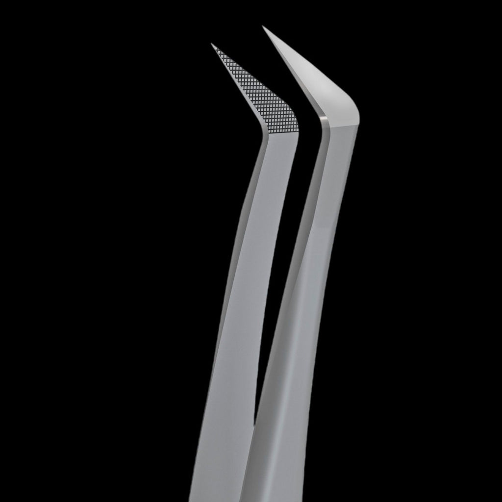 STALEKS PRO EXPERT 44 TYPE 12 PROFESSIONAL EYELASH TWEEZERS TE-44/12 - STALEKS™ by kvadrat store