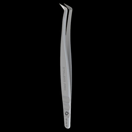 STALEKS PRO EXPERT 44 TYPE 12 PROFESSIONAL EYELASH TWEEZERS TE-44/12 - STALEKS™ by kvadrat store