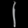 STALEKS PRO EXPERT 45 TYPE 2 PROFESSIONAL EYELASH TWEEZERS L-SHAPED TE-45/2 - STALEKS™ by kvadrat store