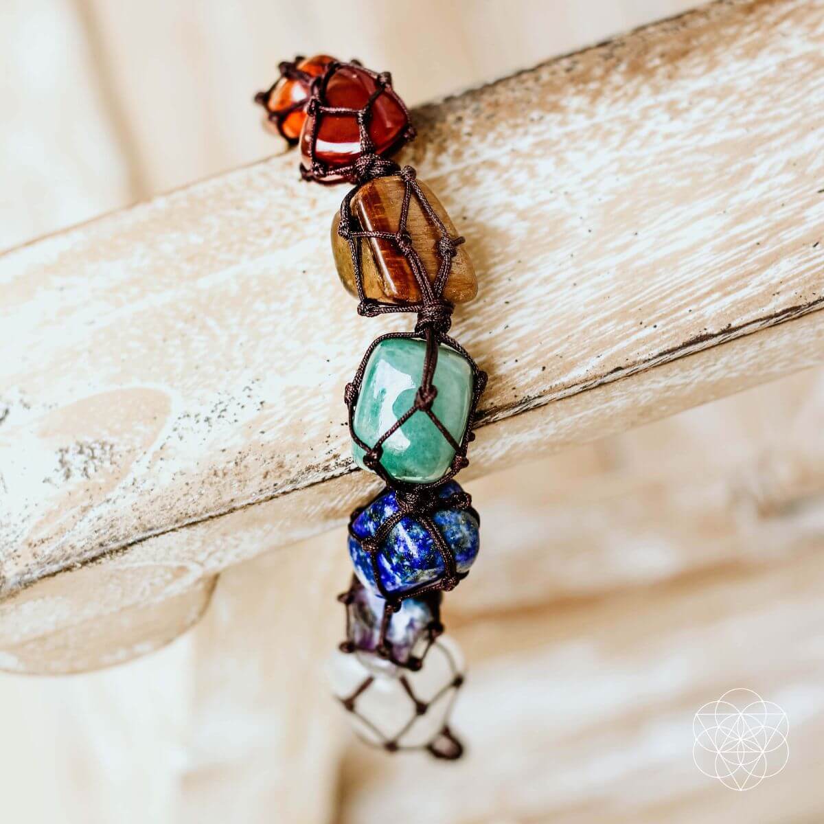 The 7 Chakra Healing Tassel by Conscious Items