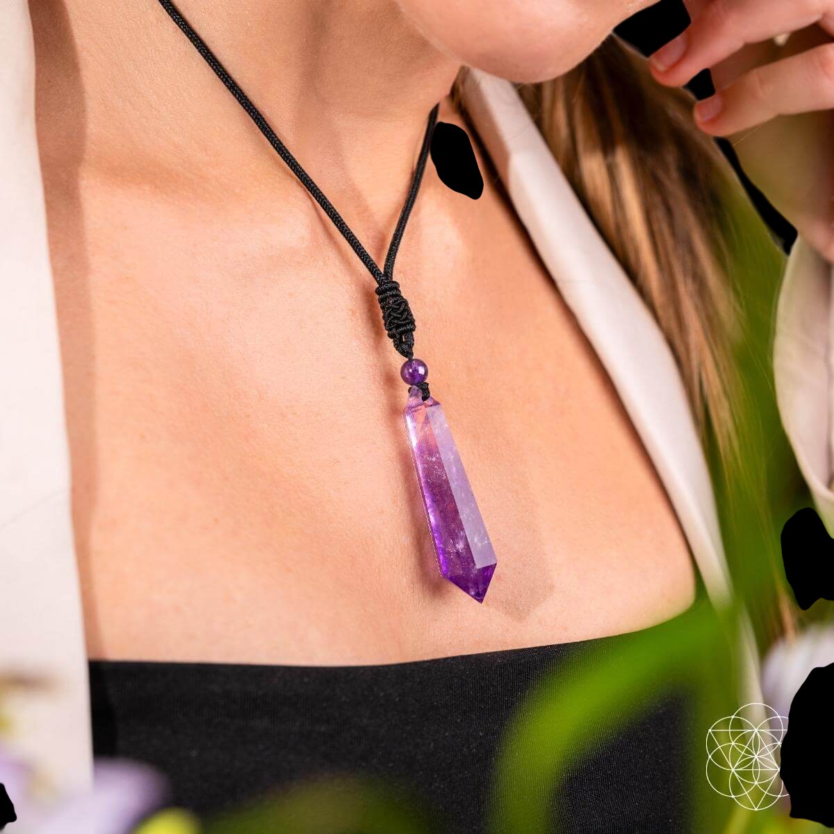 The Amethyst Talisman of Daily Stress Relief by Conscious Items