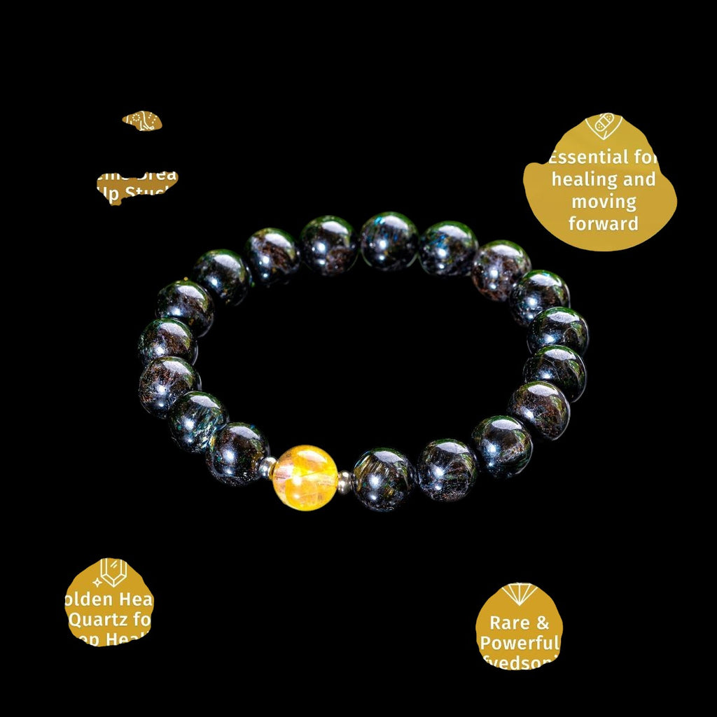 The Arfvedsonite Deep Healing Bracelet by Conscious Items