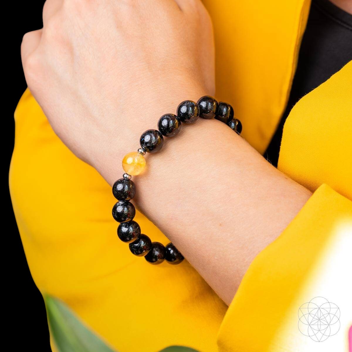 The Arfvedsonite Deep Healing Bracelet by Conscious Items