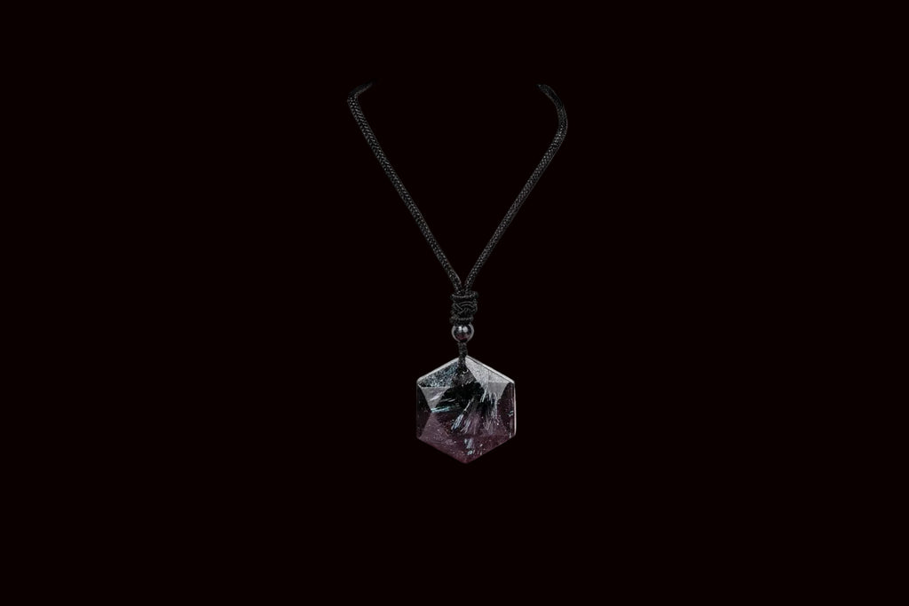 The Arfvedsonite Deep Healing Pendant by Conscious Items