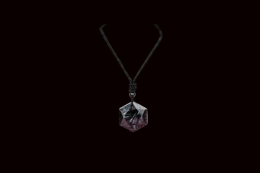 The Arfvedsonite Deep Healing Pendant by Conscious Items