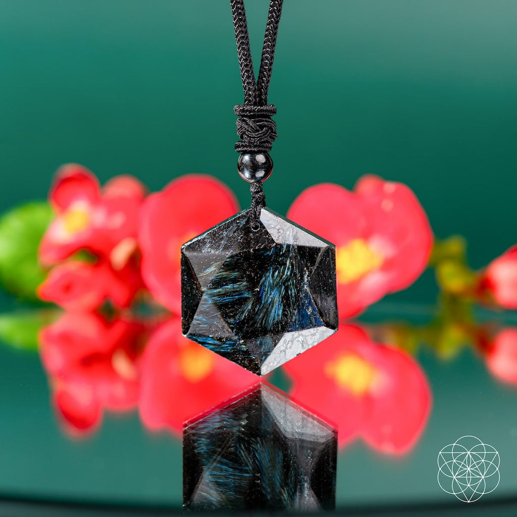 The Arfvedsonite Deep Healing Pendant by Conscious Items