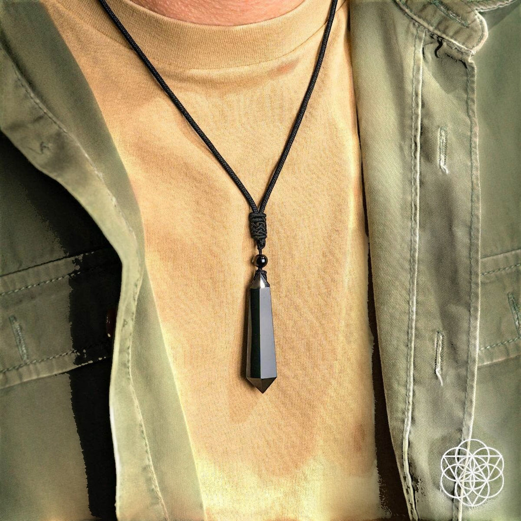 The Black Obsidian Talisman of Protection by Conscious Items