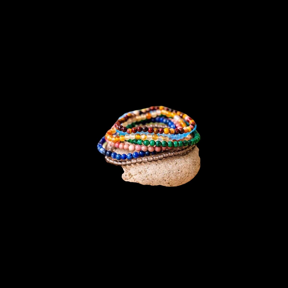 The Chakra-Balancing Bracelets Set by Conscious Items
