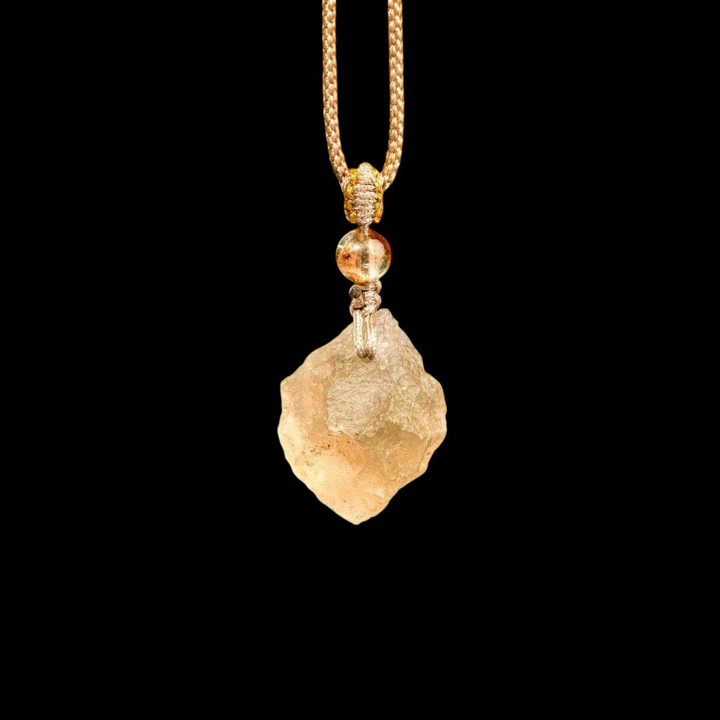 The Destiny Relic – Libyan Desert Glass Pendant by Conscious Items