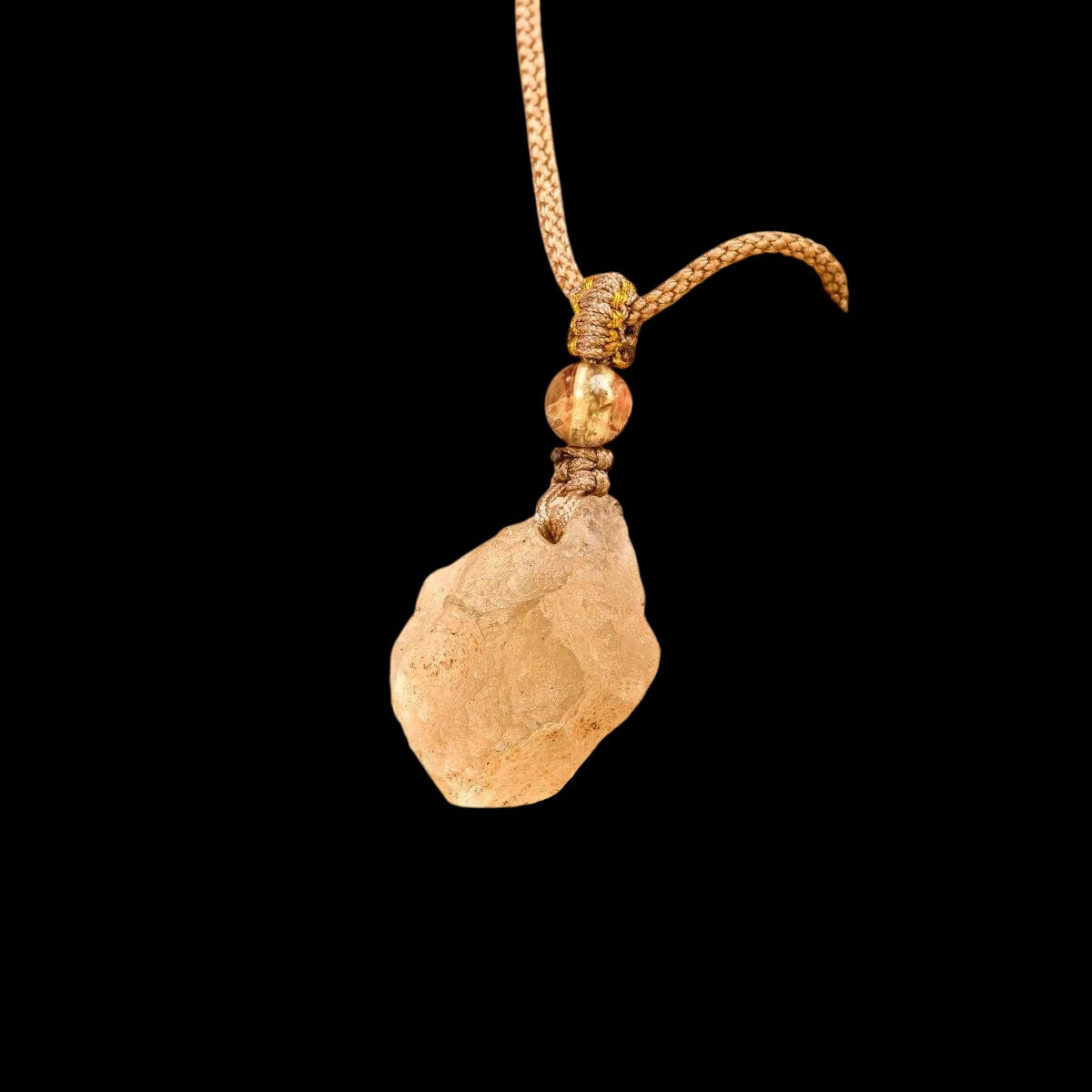 The Destiny Relic – Libyan Desert Glass Pendant by Conscious Items