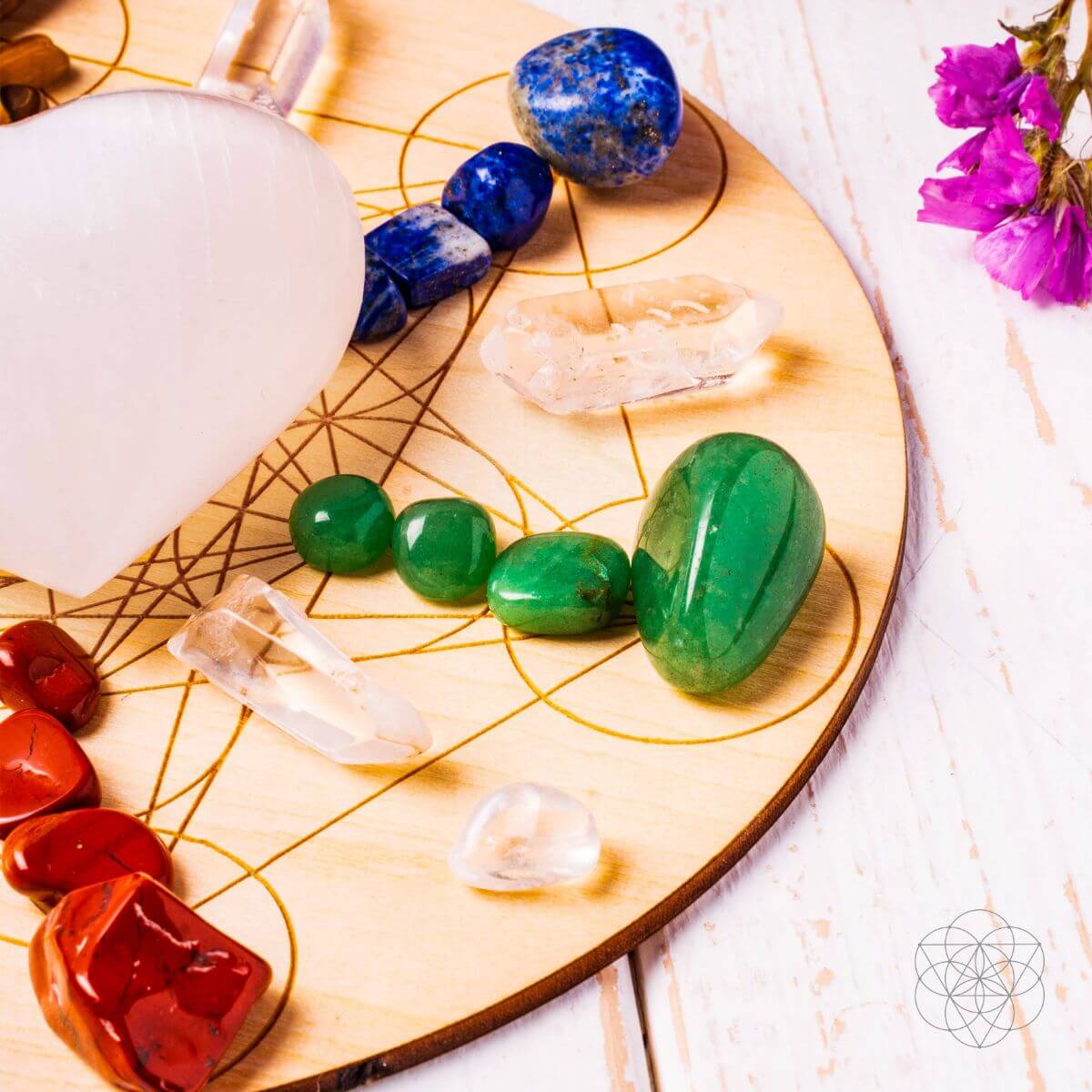 The Divination Crystal Grid Set by Conscious Items