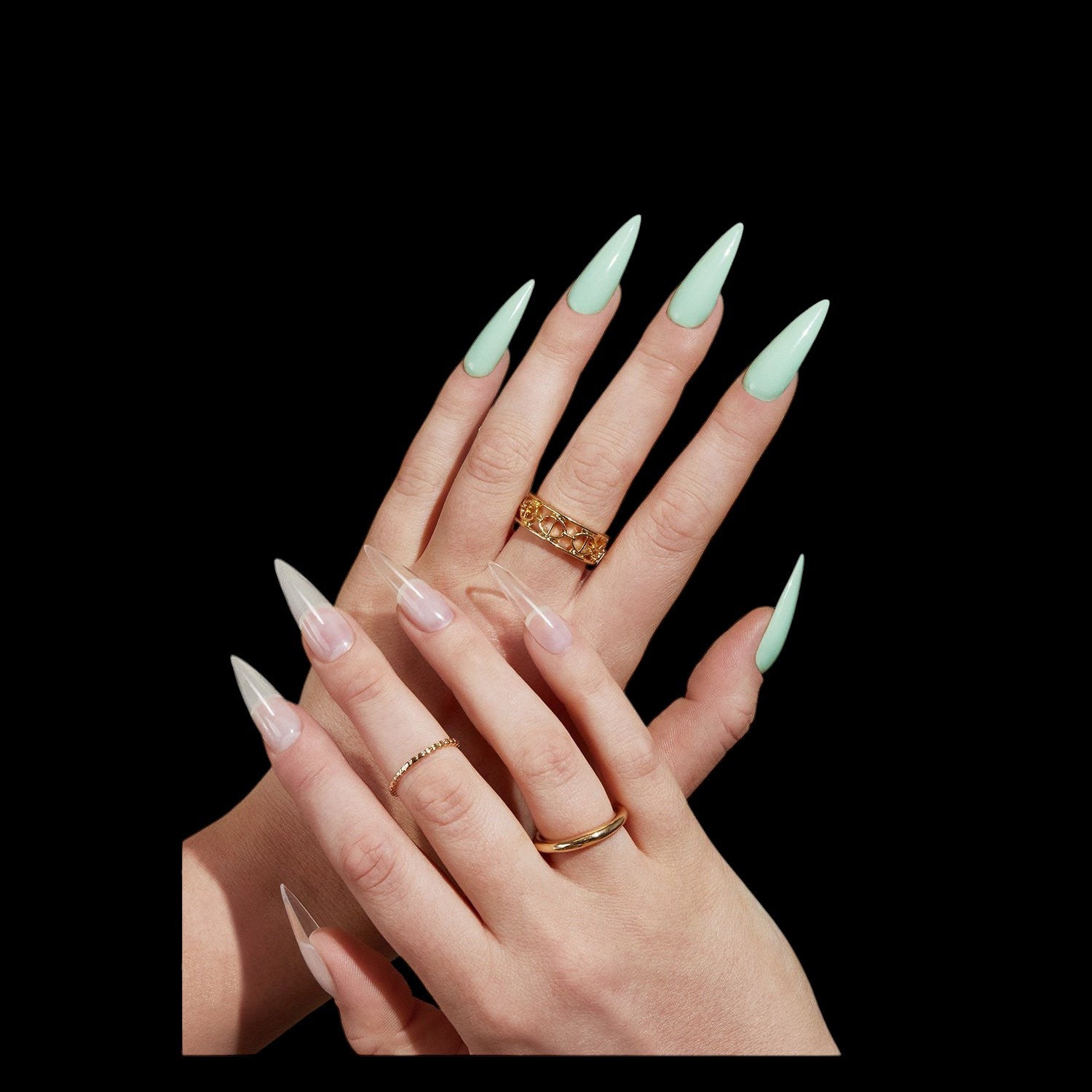 The GelBottle - Long Stiletto Tips DesignEx Pro by kvadrat store