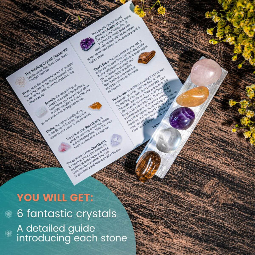 The Healing Crystal Starter Kit by Conscious Items