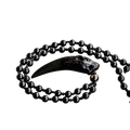 The Obsidian Wolf Pendant by Conscious Items