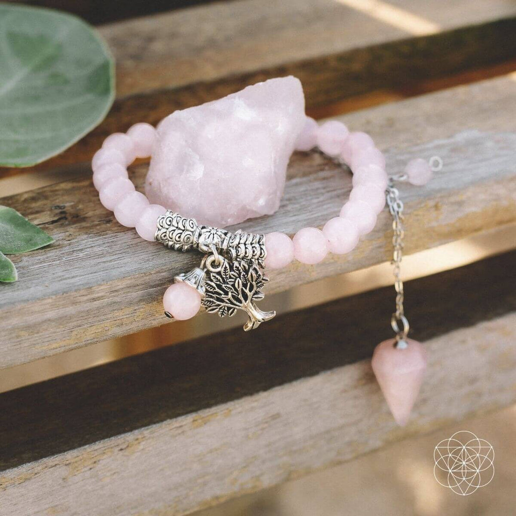 The Rose Quartz Healing Crystal Set by Conscious Items