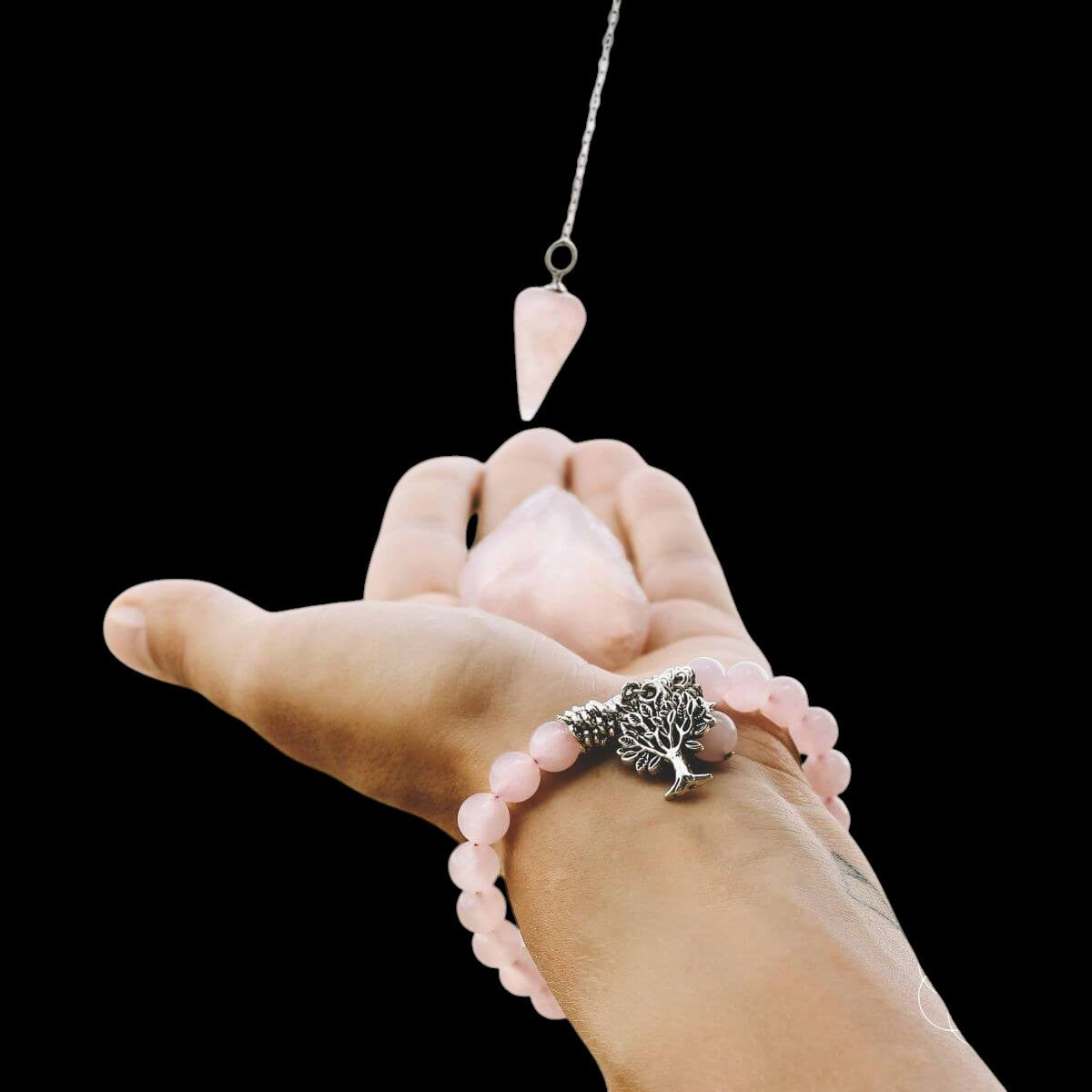 The Rose Quartz Healing Crystal Set by Conscious Items