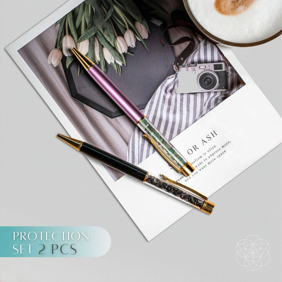 The Self-Cleansing Crystal Pens by Conscious Items