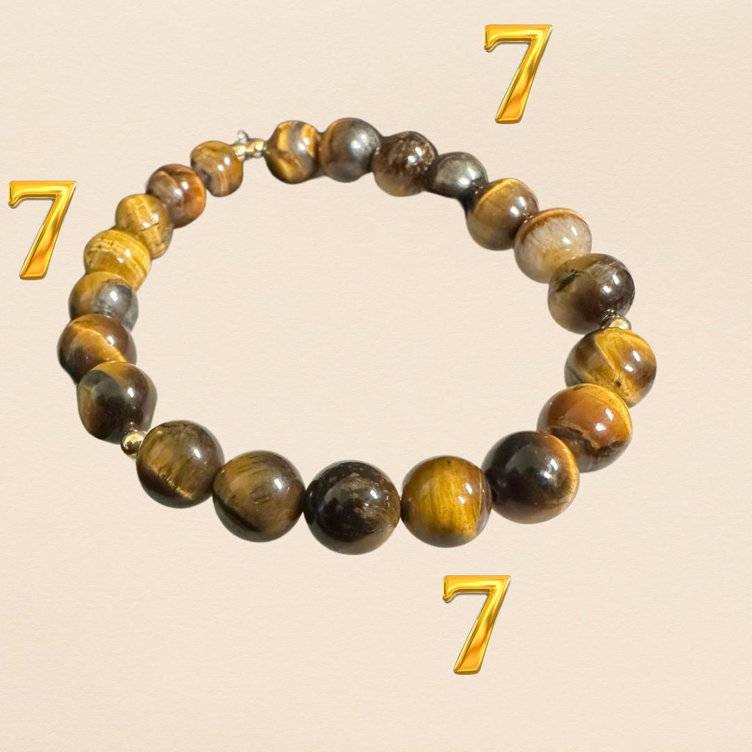 Tiger Eye Crystal Bracelets by The Good Shaman