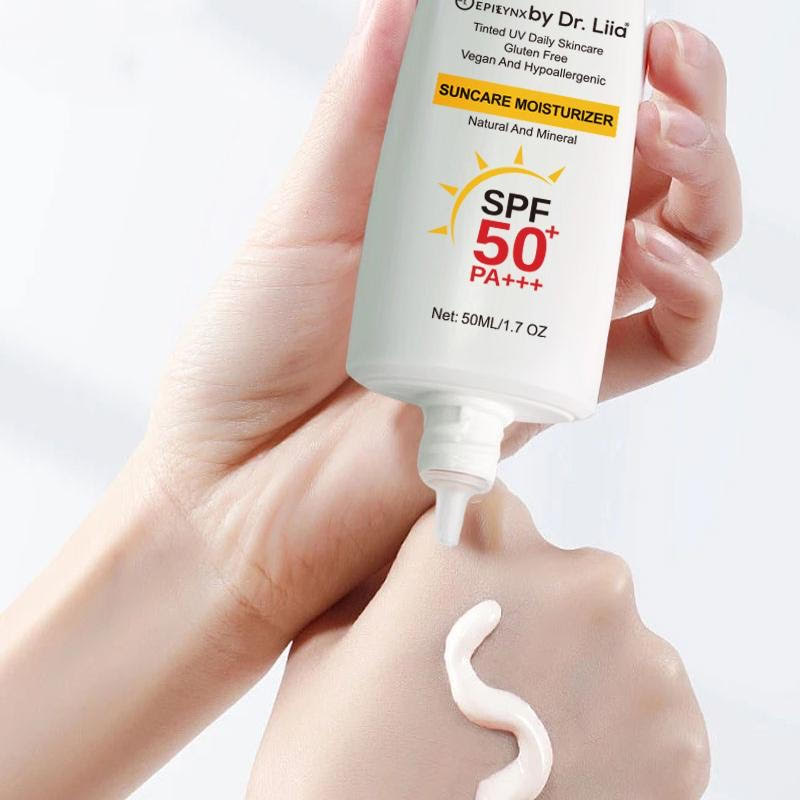 SPF 50 Mineral Moisturizer – Hydrating, Vegan & Sensitive-Skin Friendly by EpiLynx