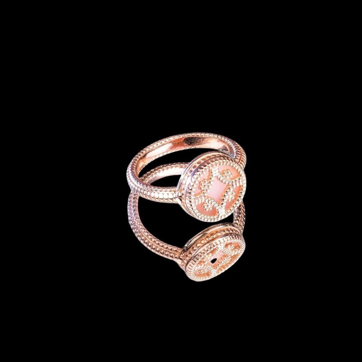 Totem of Abundance: Mayan Lamat Silver Ring of Miracles by Conscious Items