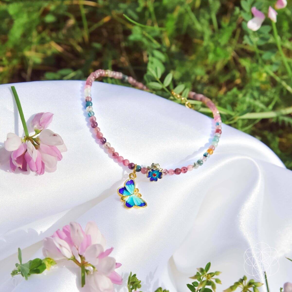 Tourmaline Anklet of Hope by Conscious Items