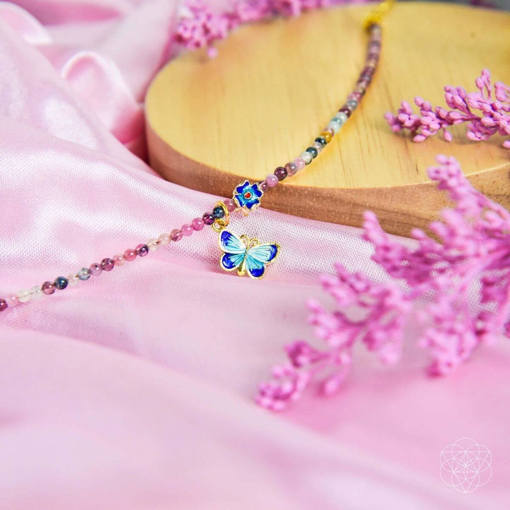 Tourmaline Anklet of Hope by Conscious Items