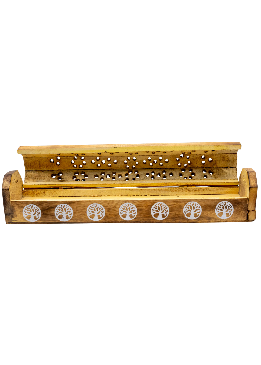 Tree of Life Coffin Incense Burner