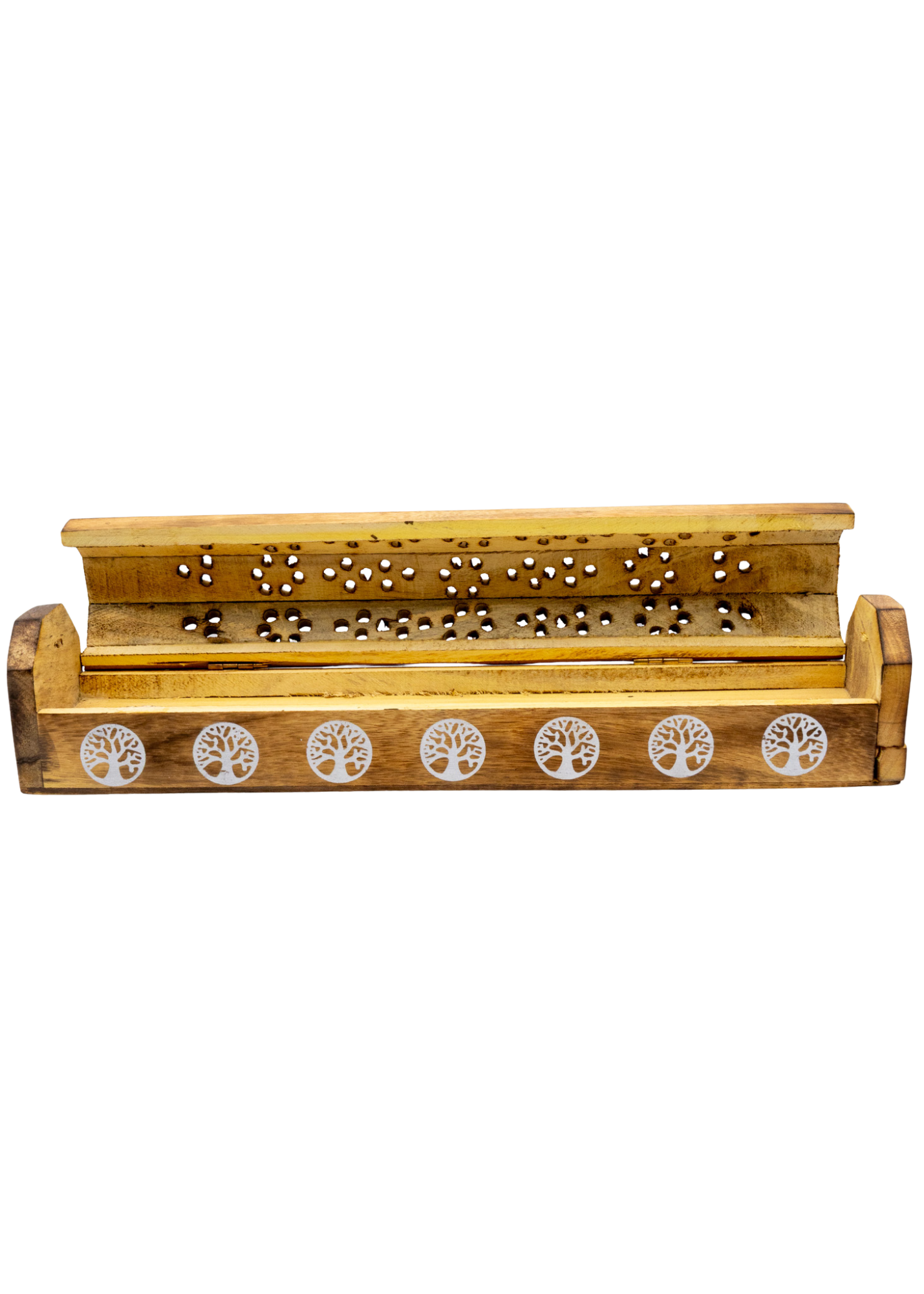 Tree of Life Coffin Incense Burner