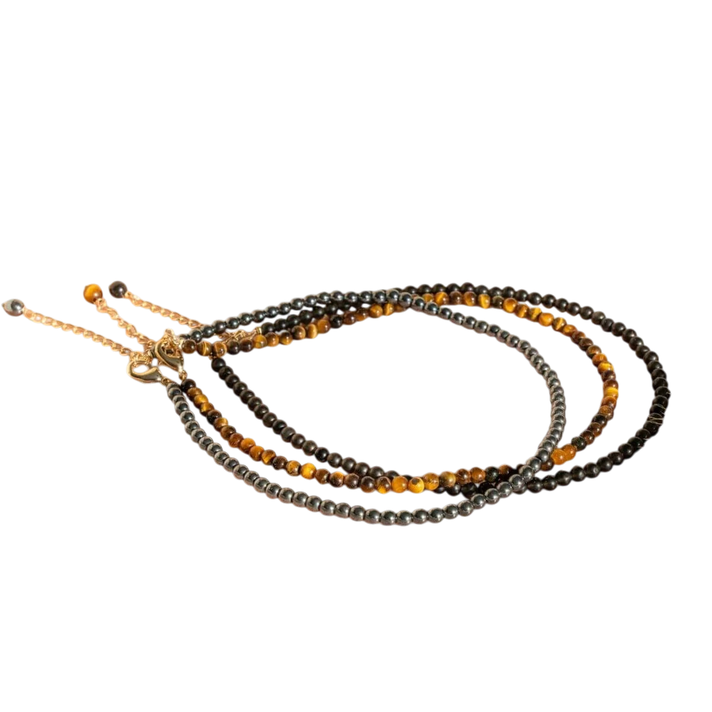 Triple Protection Anklet Set by Conscious Items