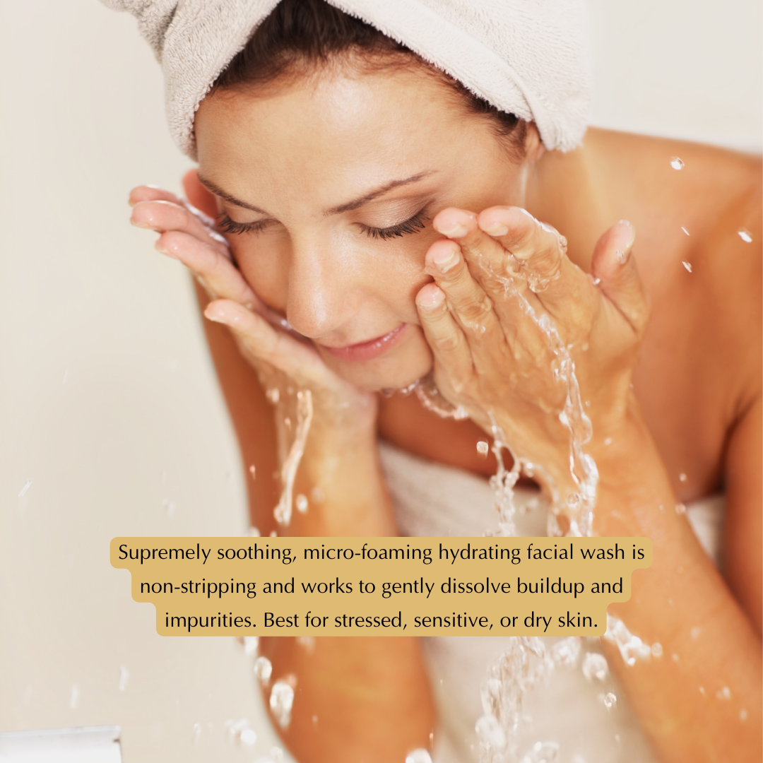 Gentle Hydrating Facial Cleanser – Aloe, Cucumber & Antioxidants (Nut-Free, Gluten-Free, Vegan) by EpiLynx