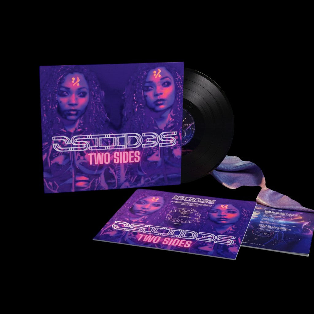 Two Sides Vinyl Album in Cosmic Setting