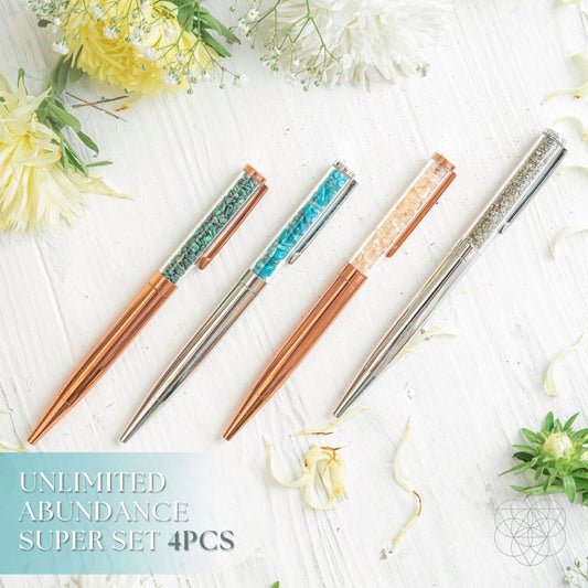 Unlimited Abundance - Manifestation Pen Set - AetherLux.Shop