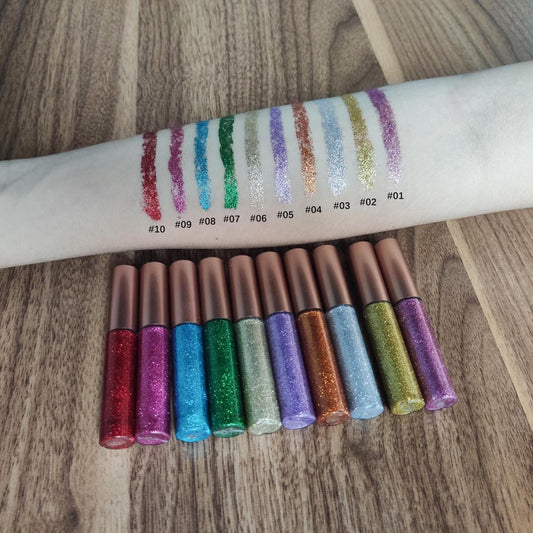 Glitter Eyeliner for Sensitive Eyes - AetherLux.Shop